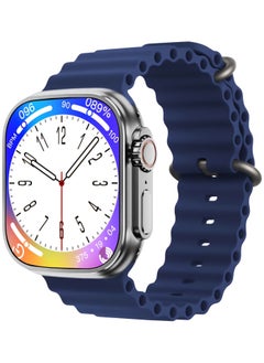 X8 ULTRA Smart Watch Bluetooth Wireless Charging (Dark Blue)