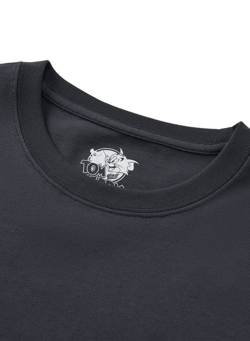 جيوردانو تي شيرت قطني بقصة مريحة للرجال - Image 3