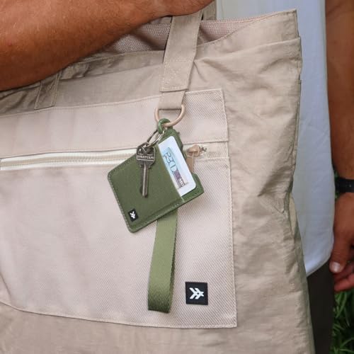 Thread Wallets Wrist Lanyard Strap for Men & Women, Wristlet Keychain for Badge, Wallet, and Phone Wrist Strap (Olive, One Size) - Image 5