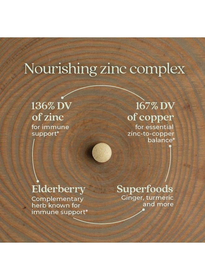 New Chapter Zinc Supplement, Fermented Zinc Complex, ONE Daily for Immune Support + Skin Health, Mineral-Balancing Formula Rich in Copper, Easy to Swallow & Digest, 90 Count (3 Month Supply) - Image 4