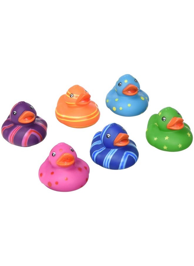 Rhode Island Novelty 2Inch Multi-Color/Pattern Rubber Duckies, One Dozen - pzsku/Z143A18C741EA8816F6B5Z/45/_/1737031731/d5cd7066-d47d-4c61-a738-60ba2f0b324b