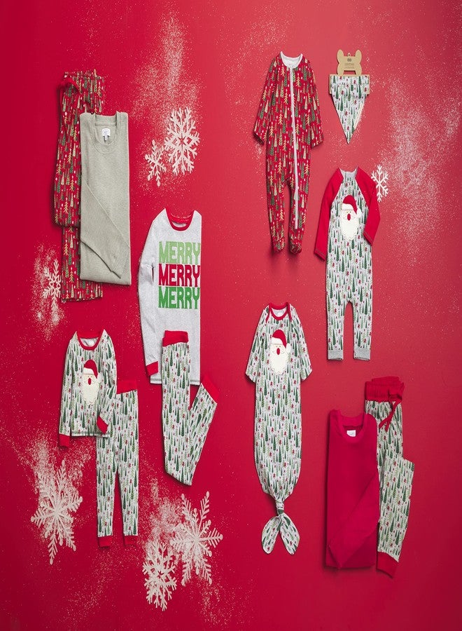 Mud Pie Family Matching Christmas Pajamas, Gray, 8 Years - Image 4