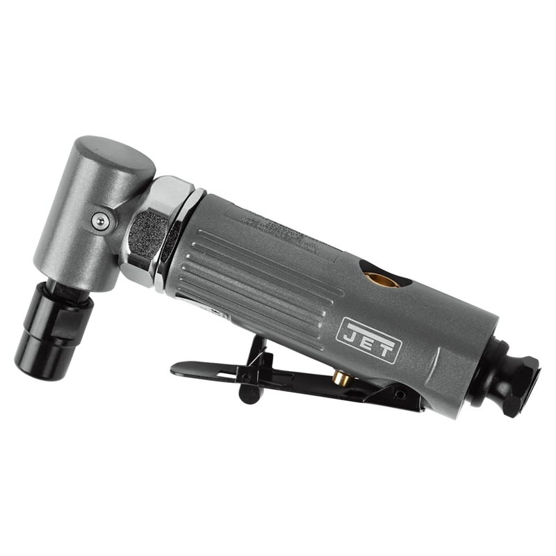 JET 14Inch Pneumatic RightAngle Die Grinder 22000 RPM JAT403 Gray