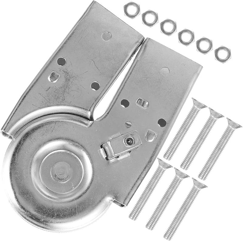 Heavy Duty Folding Ladder Hinge Attachment Joint Complete Hardware Kit Easy Installation - Image 1
