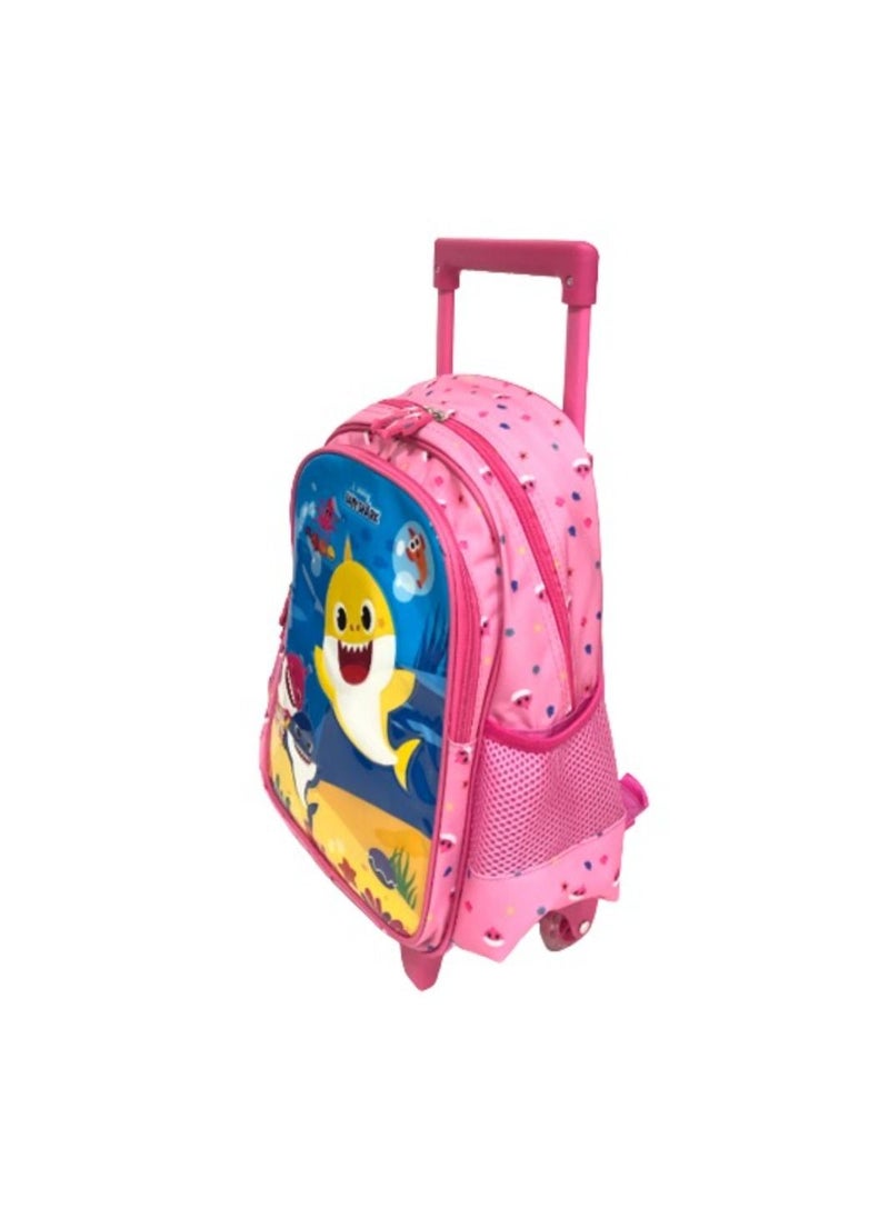 Pinkfong - Baby Shark Sea 16" Trolley Bag - Image 1
