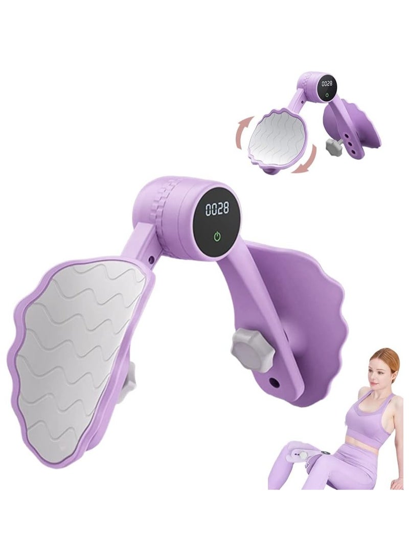 mriya Pelvic Floor Exerciser Strengthener for Women, Muscle Hip Booty Trainer Pro Machine with Counter 3-hole Adjustment Leg Inner Thigh Exercise Equipment Stretcher Toner Master Trainingtool  - Image 1
