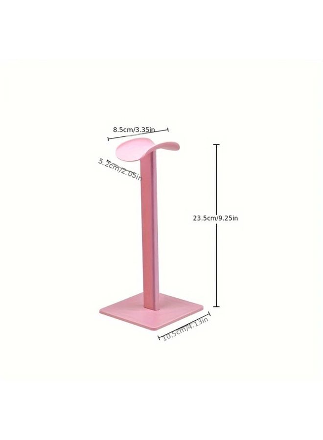 Pink Aluminum Alloy Headphone Stand Pack Of 3 Colors Compatible All Over Ear Models - Image 2