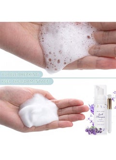 ARISON LASHES Lash Shampoo Foaming Cleanser 60ml, Gentle Foaming Cleanser for Eyelash Extensions, Paraben & Sulfate Free, for Home Care & Salon, Lavender Scent  - Image 2
