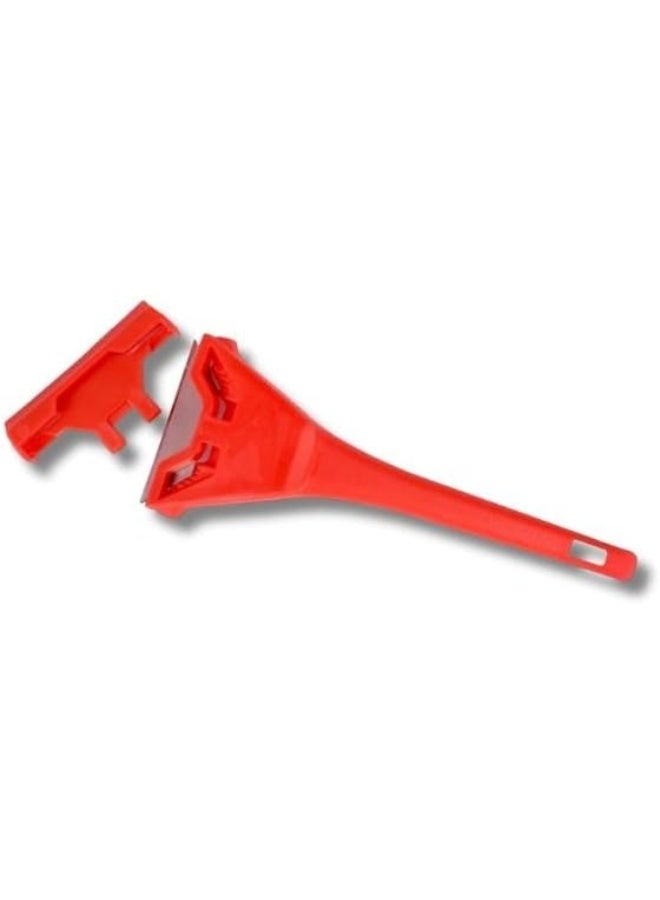 Emerald Scraper for cleaning glasses, convenient and easy to use. Scraper for glass ceramic and tiles.Cleaning glass for car and home. - Image 1