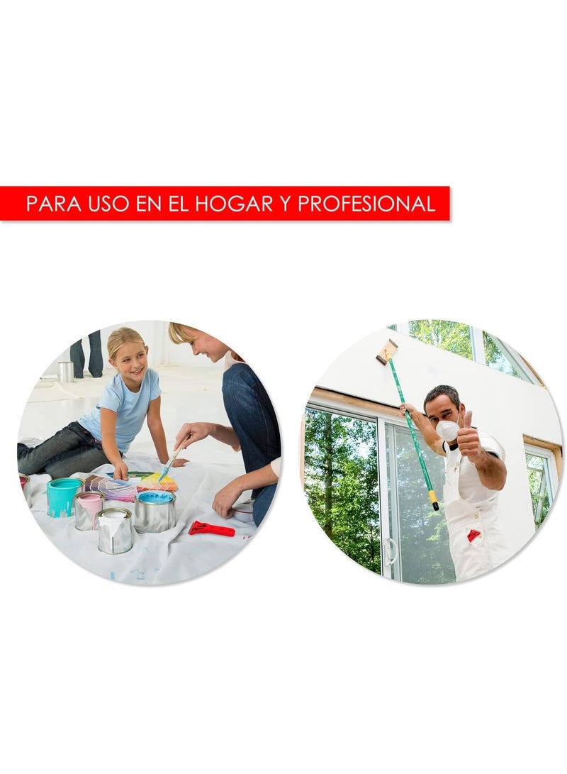 Emerald Scraper for cleaning glasses, convenient and easy to use. Scraper for glass ceramic and tiles.Cleaning glass for car and home. - Image 5