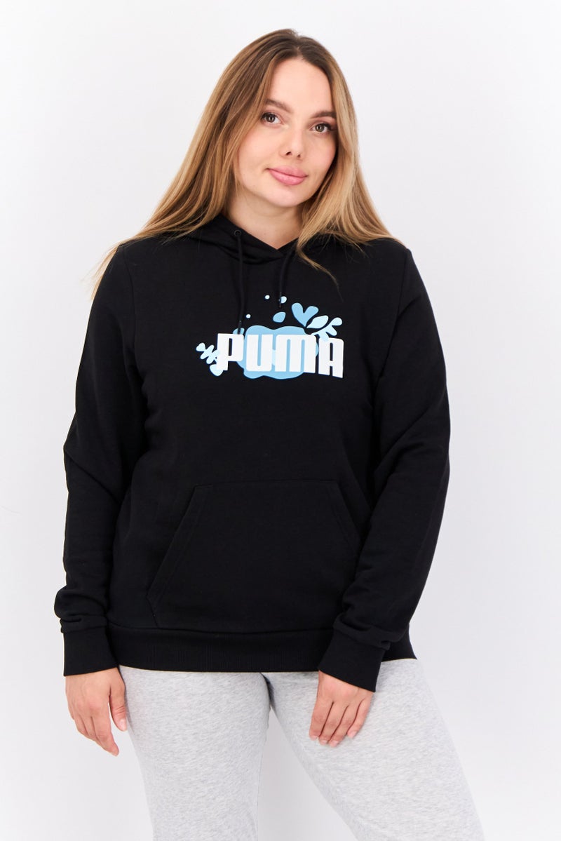 PUMA Women Regular Fit Outdoor Sweatshirts, Black  - Image 1