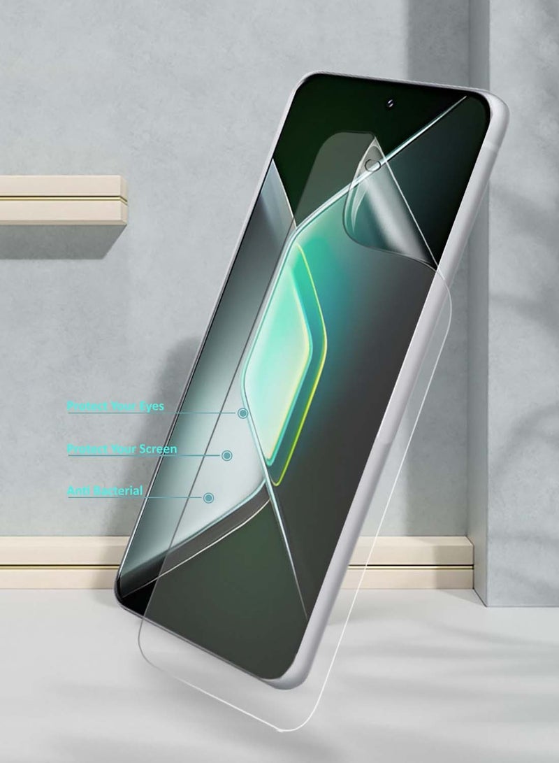 دبليو تيك حماية شاشة رقيقة ومرنة من هيدروجيل إنفينيكس GT 30 Pro 5G 2025 (MSHFMN) - شفافة - Image 3