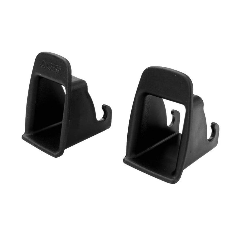 Carrfan 2pcs Car Child Seat ISOFIX Interface Buckle, Black Fixed Guide Groove - Image 5