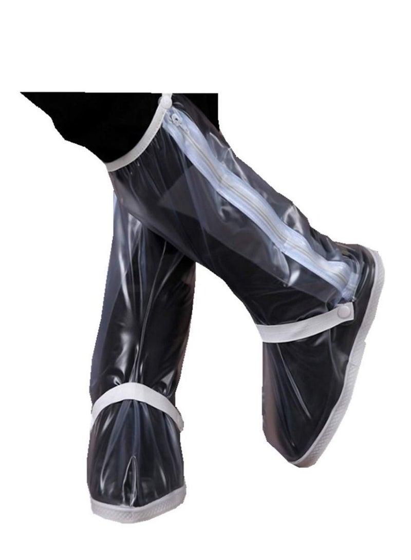 SYOSI Overshoes Rain Boots Waterproof Anti Snow Shoe Covers Reusable Rain Boots Protective Gear for Men and Women  XL - Image 2