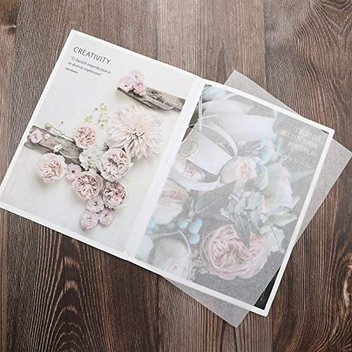 Tenare 250 Sheets Tracing Paper for Drawing Light up Tracing Paper Pad Translucent Sketching Drawing DIY Crafts Painting Works(White,8.3 x 11.7 Inch) - Image 4
