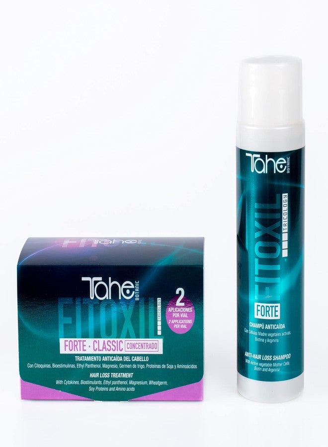 تاهي مجموعة تاهي بوتانيك فيتوكسيل الصغيرة فورت كلاسيك - علاج تساقط الشعر 6 × 10 مل + شامبو 300 مل - Image 4