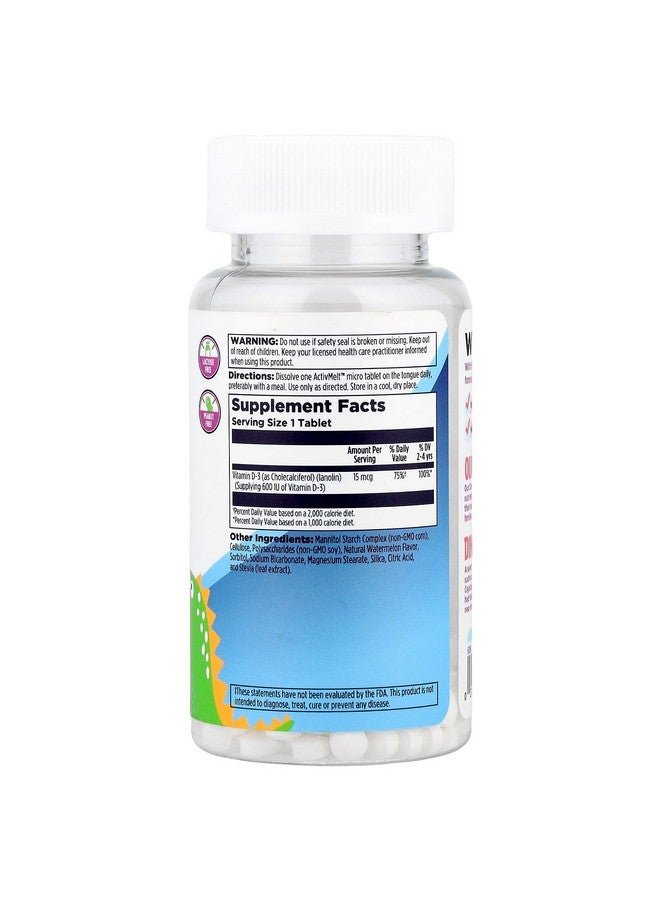 Kal 600 Iu Watermelon D-rex Tablets, 120 Count - Image 2