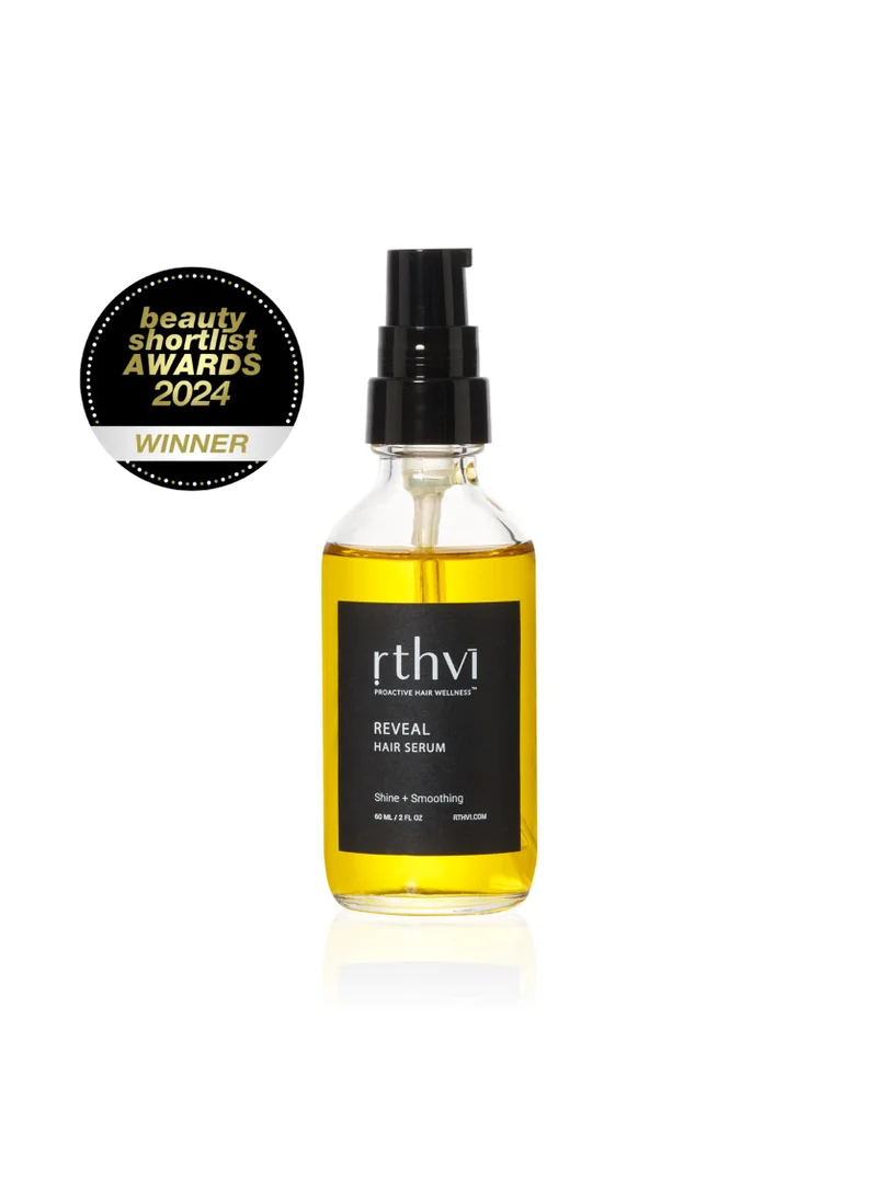 Rthvi Reveal Hair Serum For Shine & Frizz Control 60ml+freebie 10ml