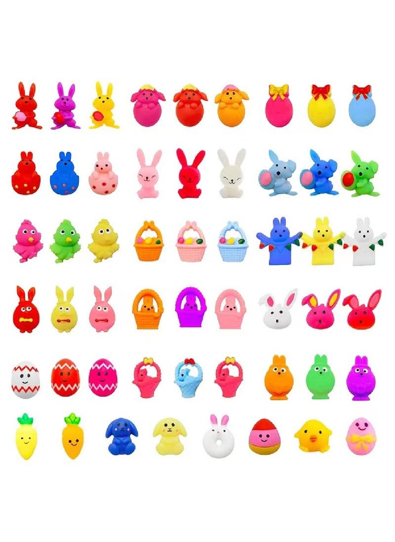 Genérico Cartoon Animal Pinch Decompression Children's Toys 54-Piece Pack  - Image 1