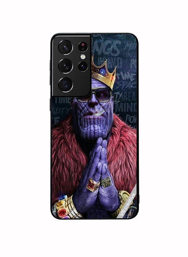 VR CREATIVE Protective Case Cover For Samsung Galaxy S21 Ultra 5G Thanos Design Multicolour - Image 1
