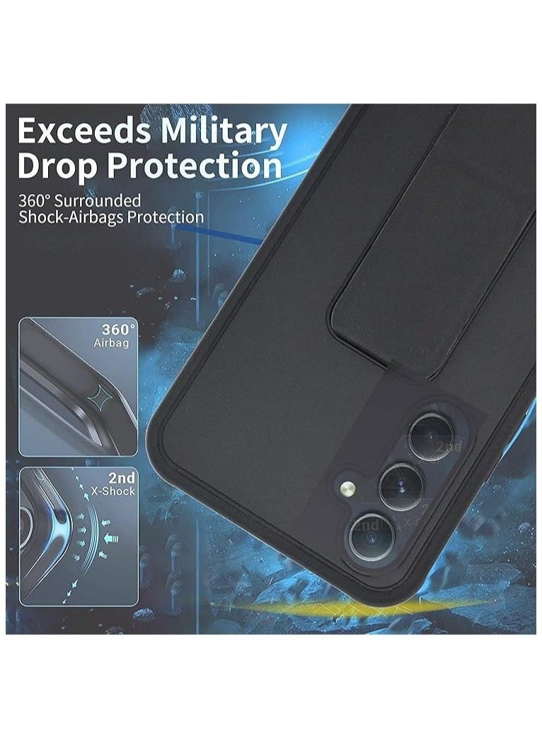 TWEGGON Samsung A17 Case, Protection Back Case with Stand for Samsung Galaxy A17 Black - Image 4