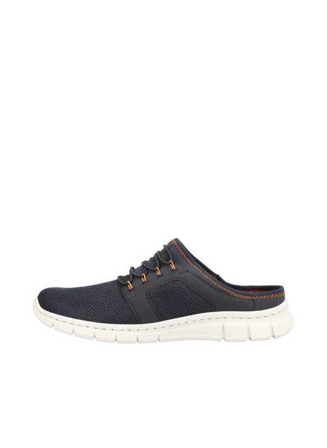 ريكر Rieker Mens Casual Clogs B7750-14 Namur Navy 116-1139