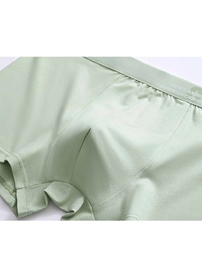 ShebSheb 3 Pack Men's Boxer Briefs, Soft and Breathable Cotton Underwear with ComfortFlex Waistband  - Image 4