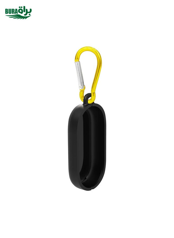 BURAQ For Insta360 GO 3 / GO 3S PULUZ Body Magnetic Plastic Protective Frame Cage with Carabiner (Black)  - Image 2