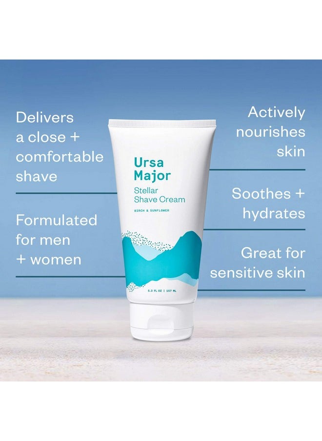 Ursa Major Natural Shave Cream | Non-Irritating, Vegan And Cruelty-Free | Formulated For Men And Women | 5.3 Ounces  - Image 2