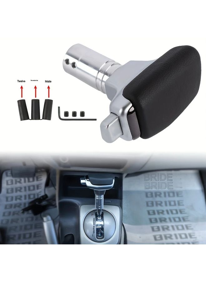 Yacht Style Wood Grain Aluminum Alloy Shift Knob Aircraft Grade Gear Shifter for Boats - Image 1