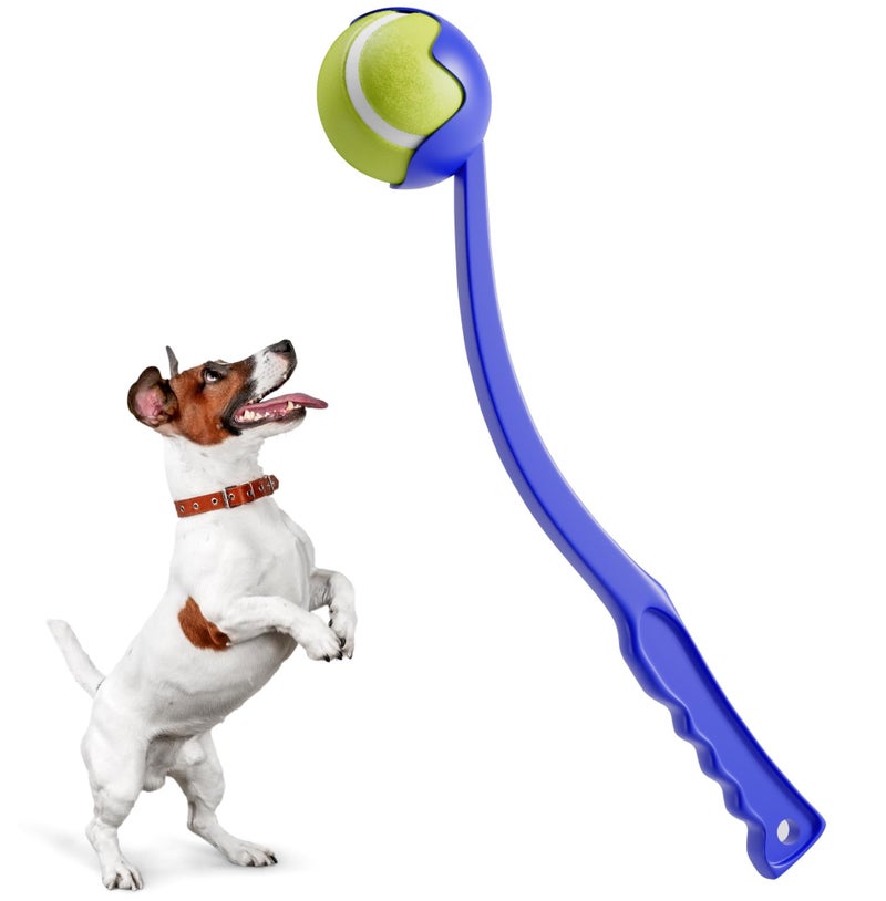 قاذف كرات للكلاب (18 بوصة) - ازرق - Image 2