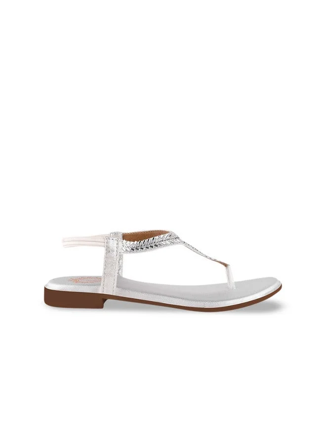 شوتوبيا Shoetopia Girls Embellished T-Strap Flats