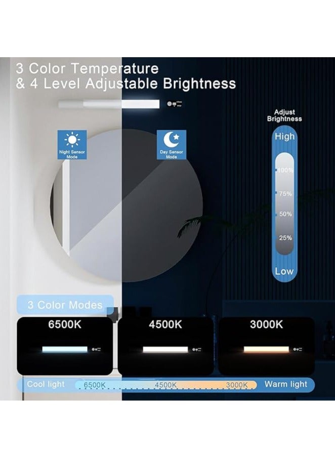 عام مصباح درج LED مع مستشعر حركة 1200mAh بطارية قابلة للإزالة وقابل للضبط للحمام، الغرفة، الدرج والسلالم، 2 قطعة. - Image 3