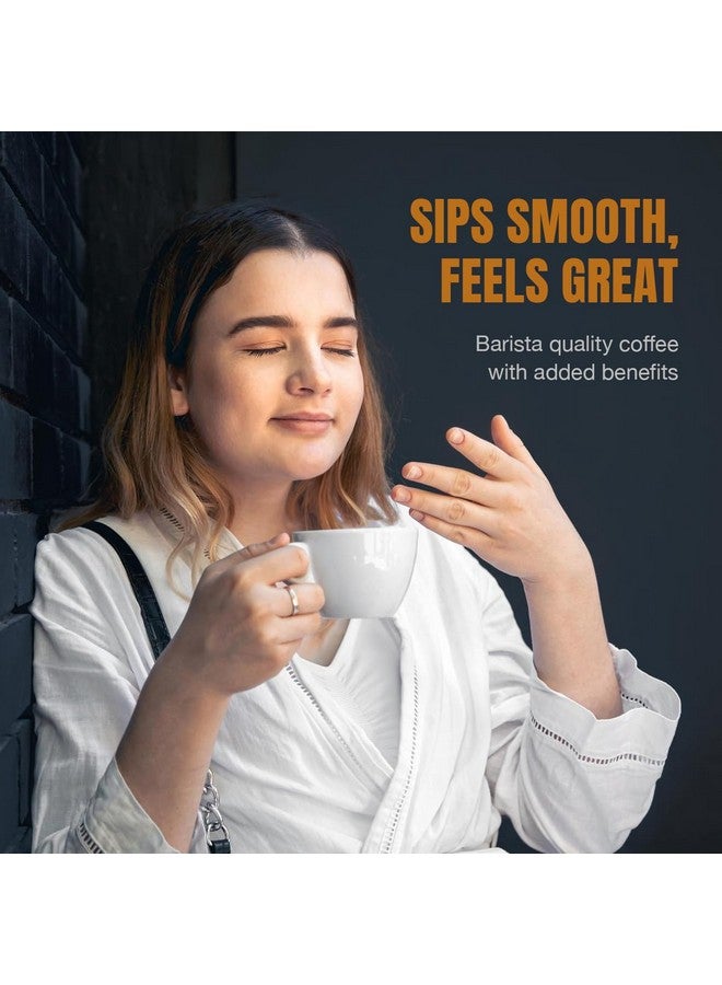 BARGAD Mushroom Coffee | 6 Adaptogen Mushrooms | Premium Instant Coffee With benefits of Lion's Mane, Chaga & Turkey Tail for Better Focus, Immune support, Energy, Digestion & Skin | 30 Servings - Image 5