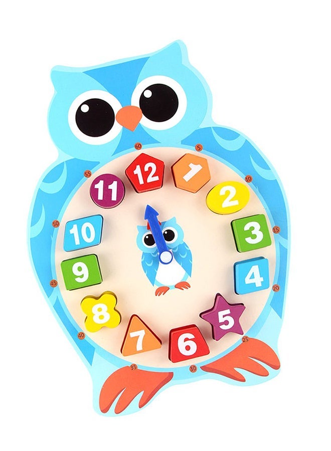 NIBEMINENT Digital Cartoon Block Clock Educational Toy - Image 2