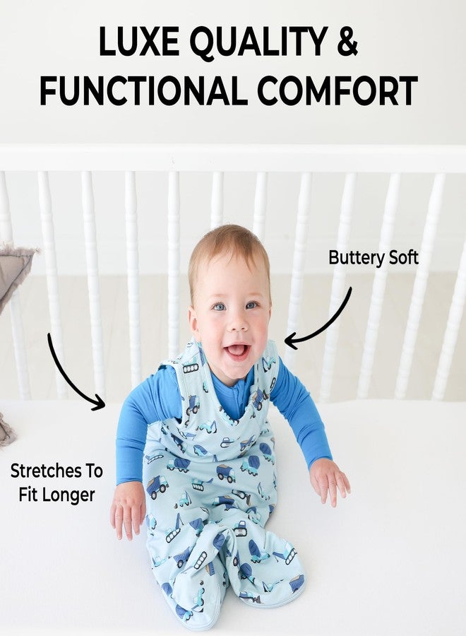 Posh Peanut Construction Cars - .5 Tog Sleeveless Sleep Bag - 0-6 months - Image 2