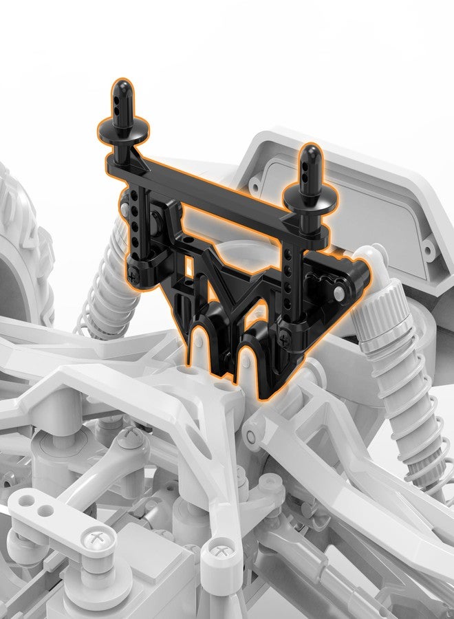 هوشيم قطعتان من دعامة مقاومة للصدمات C12026 لسيارات التحكم عن بعد Hosim بمقياس 1/10 من طراز X16 X08 X07 X06 X05 X15 X07W X15W، قطع غيار أصلية لشاحنات التحكم عن بعد Hosim بمقياس 1:10 - Image 4