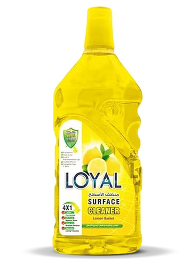 لويال منظف ​​أسطح ٢٤٠٠ مل برائحة الليمون والليمون الأخضر