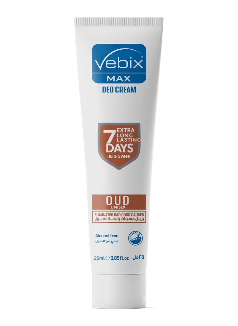Vebix Vebix Max Deo Cream - Oud  - Image 1