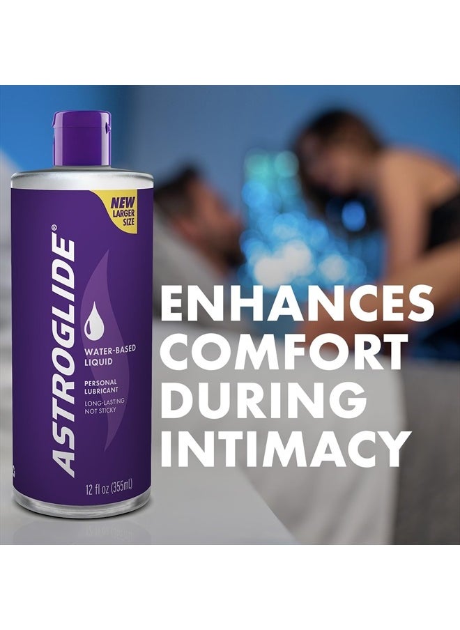 ASTROGLIDE Liquid Personal Lubricant (12oz), Water Based for Men, Women, Couples  - Image 3