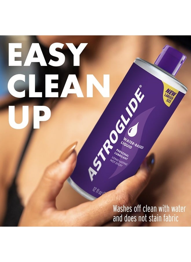 ASTROGLIDE Liquid Personal Lubricant (12oz), Water Based for Men, Women, Couples  - Image 5