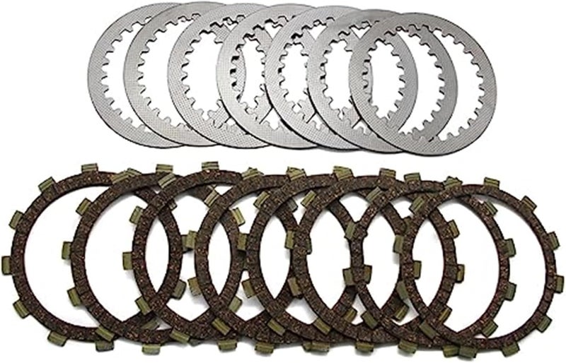 DEMULAX Motorcycle Clutch Friction Disc Plate Kit - Image 1