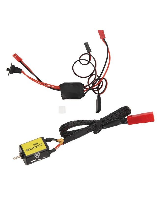 Rc Brushed Motor Esc Combo Low Noise High Torque 030 88T and 30A for RC Crawler Car