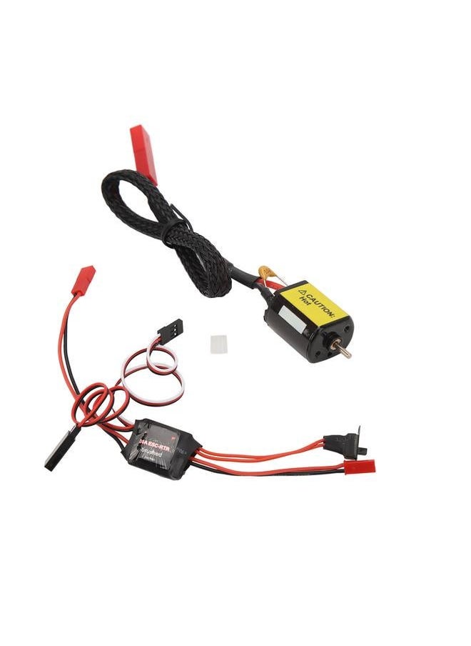 Rc Brushed Motor Esc Combo Low Noise High Torque 030 88T and 30A for RC Crawler Car