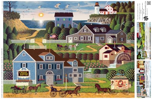 Buffalo Games - Charles Wysocki -Sunset Bay - 1000 Piece Jigsaw Puzzle for Adults -Challenging Puzzle Perfect for Game Nights - Finished Size is 26.75 x 19.75 - Image 5