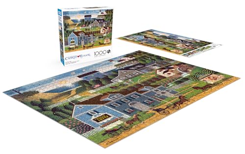 Buffalo Games - Charles Wysocki -Sunset Bay - 1000 Piece Jigsaw Puzzle for Adults -Challenging Puzzle Perfect for Game Nights - Finished Size is 26.75 x 19.75 - Image 4