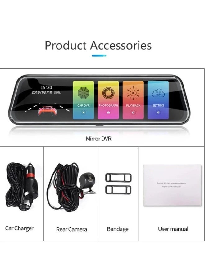 Denx Dash Cam Fron And Rear 4K 1080P Night Vision Multi-Function Smart Car Camera Recorder For Smart Car - Image 5