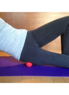General Massage Lacrosse Balls for Myofascial Release, Trigger Point Therapy, Muscle Knots, and Yoga Therapy. Set of 2 Firm Balls (Blue and Red)  - Image 4