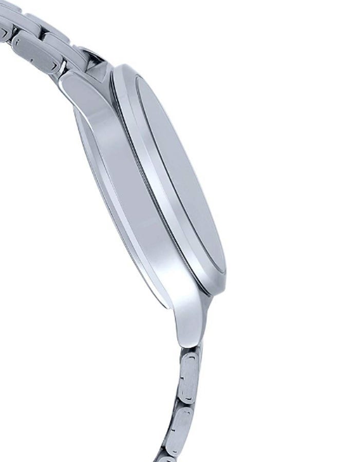 CASIO Men's Stainless Steel Analog Wrist Watch MTP-V300D-1A2UDF - 33 mm - Silver - Image 3