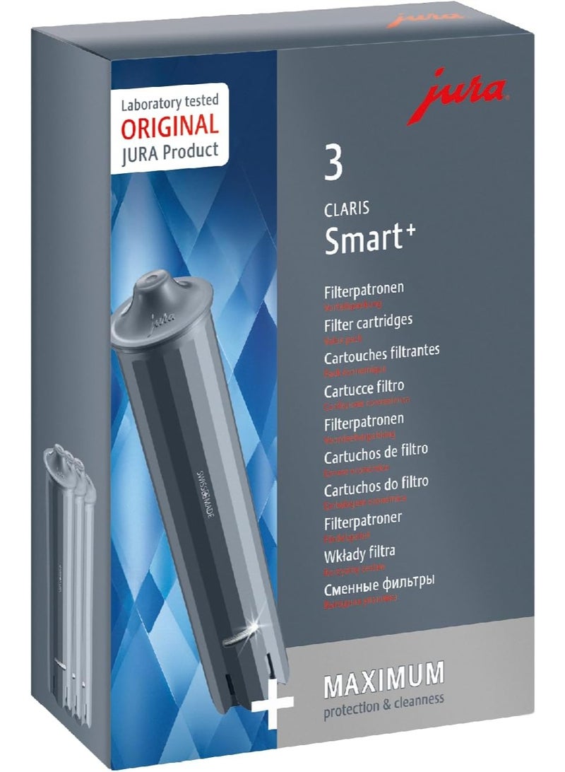 Jura 24233 Claris Smart+ Filter Cartridge, Set of 3 - Image 1
